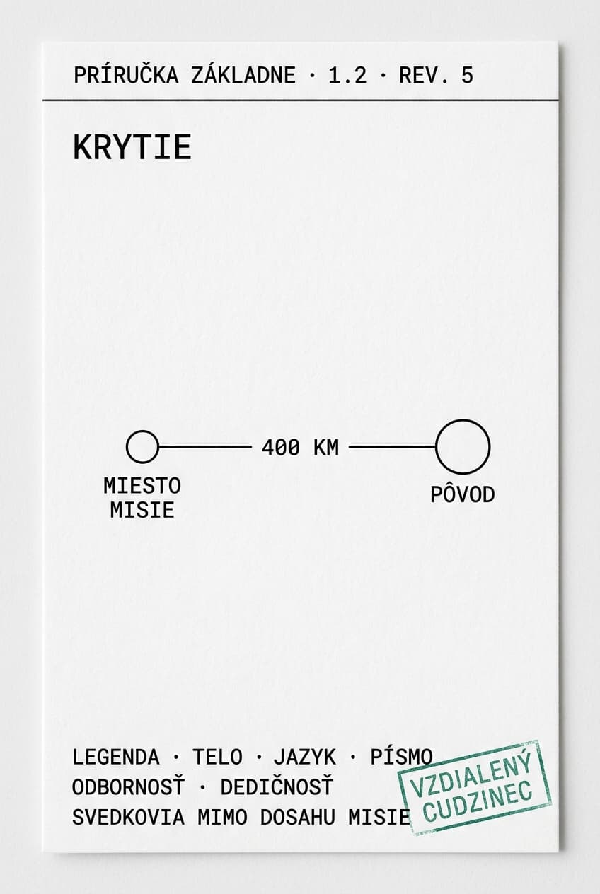 Predpis 1.2 Krytie